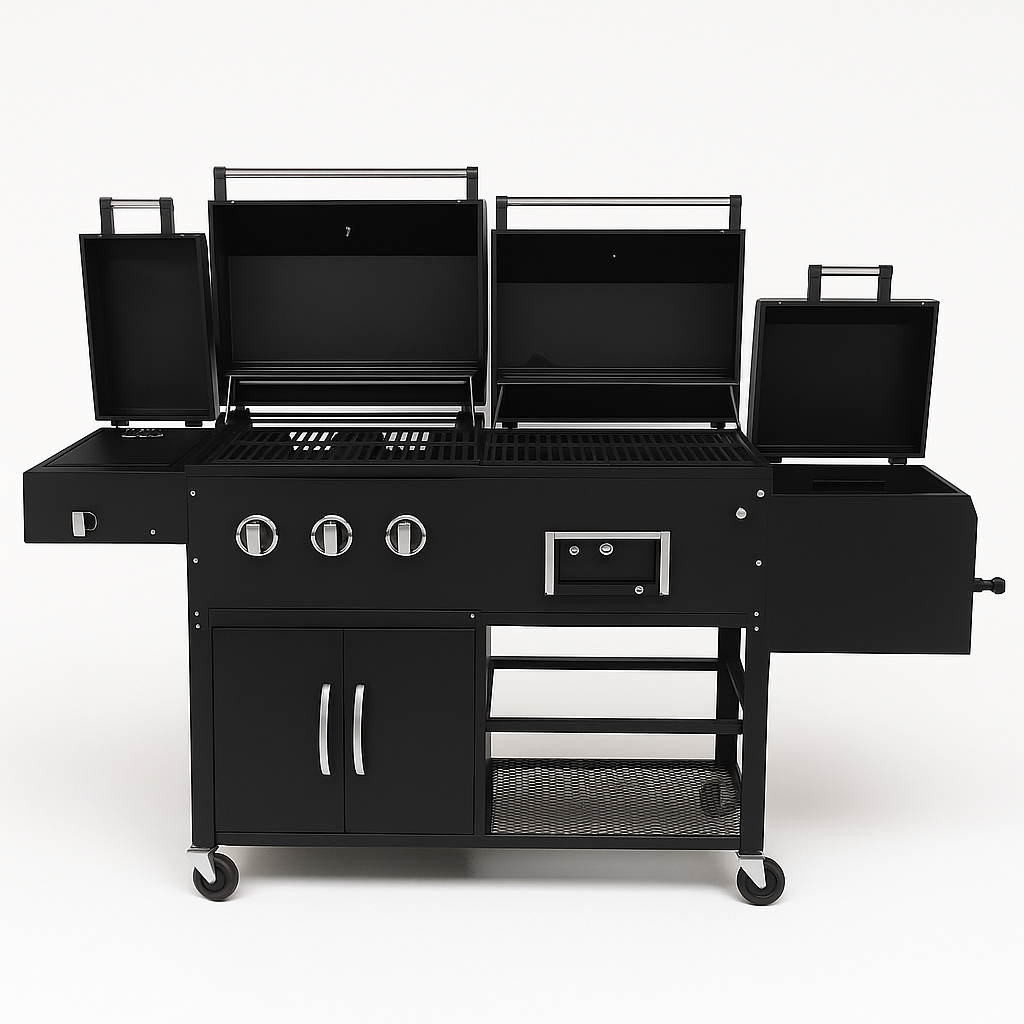 IronHaven Pro Series Combo Grill & Smoker