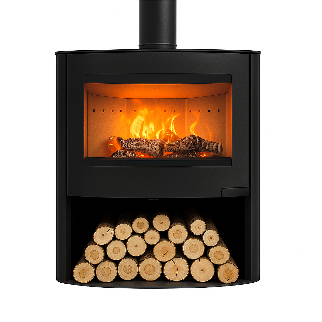 Nordflame Aria 7 Log Store Wood Stove