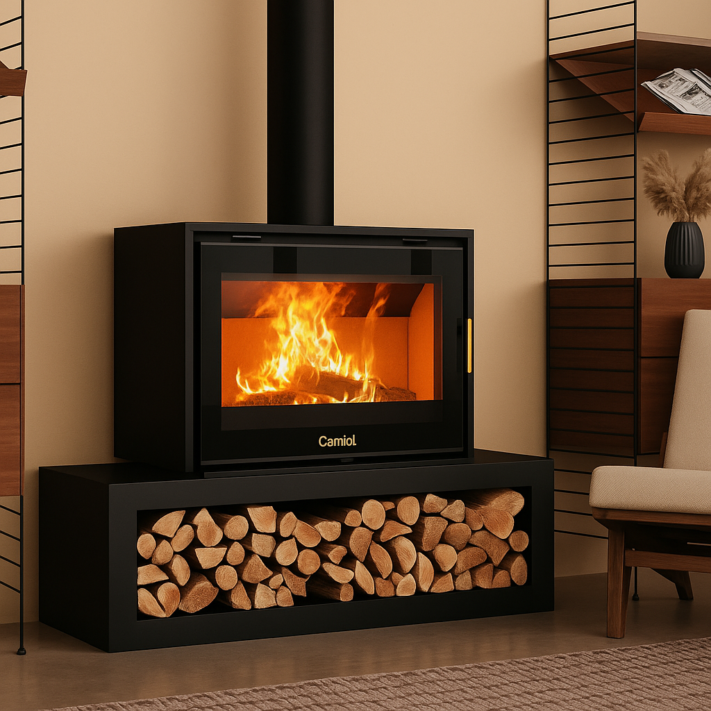 Carmal Vista 9 Log Base Wood Stove