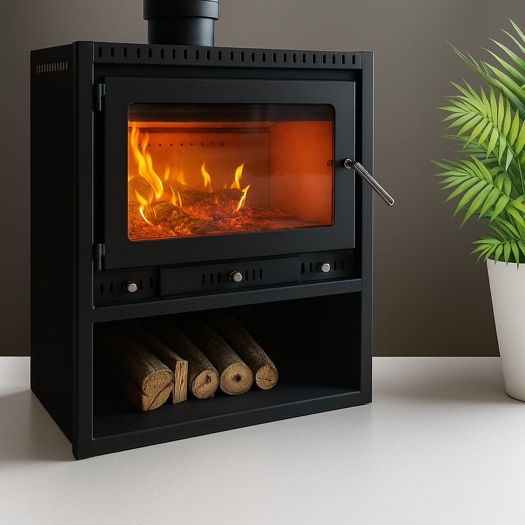 HearthCore EmberView 8 Built-In Wood Stove