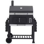 EmberForge Elite Charcoal Grill Cart