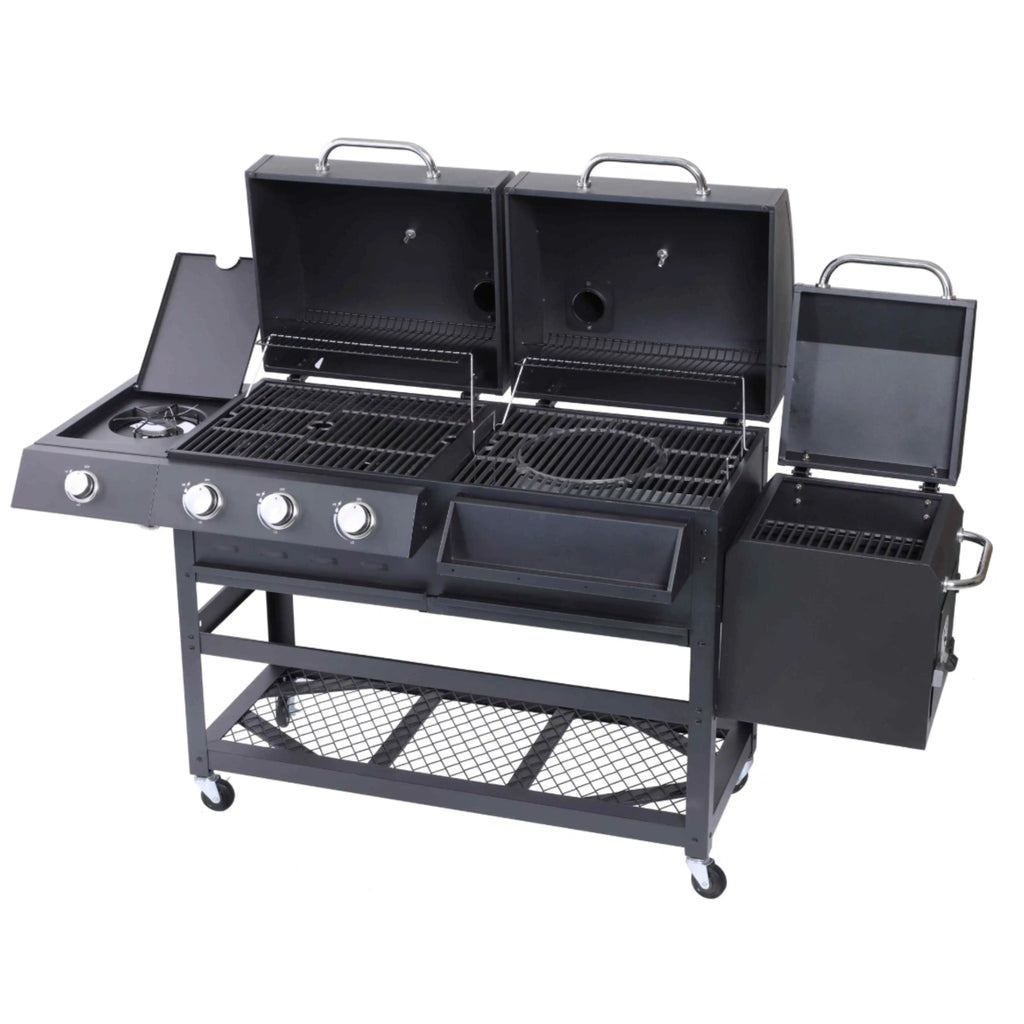 IronHaven Pro Series Combo Grill & Smoker