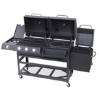 IronHaven Pro Series Combo Grill & Smoker