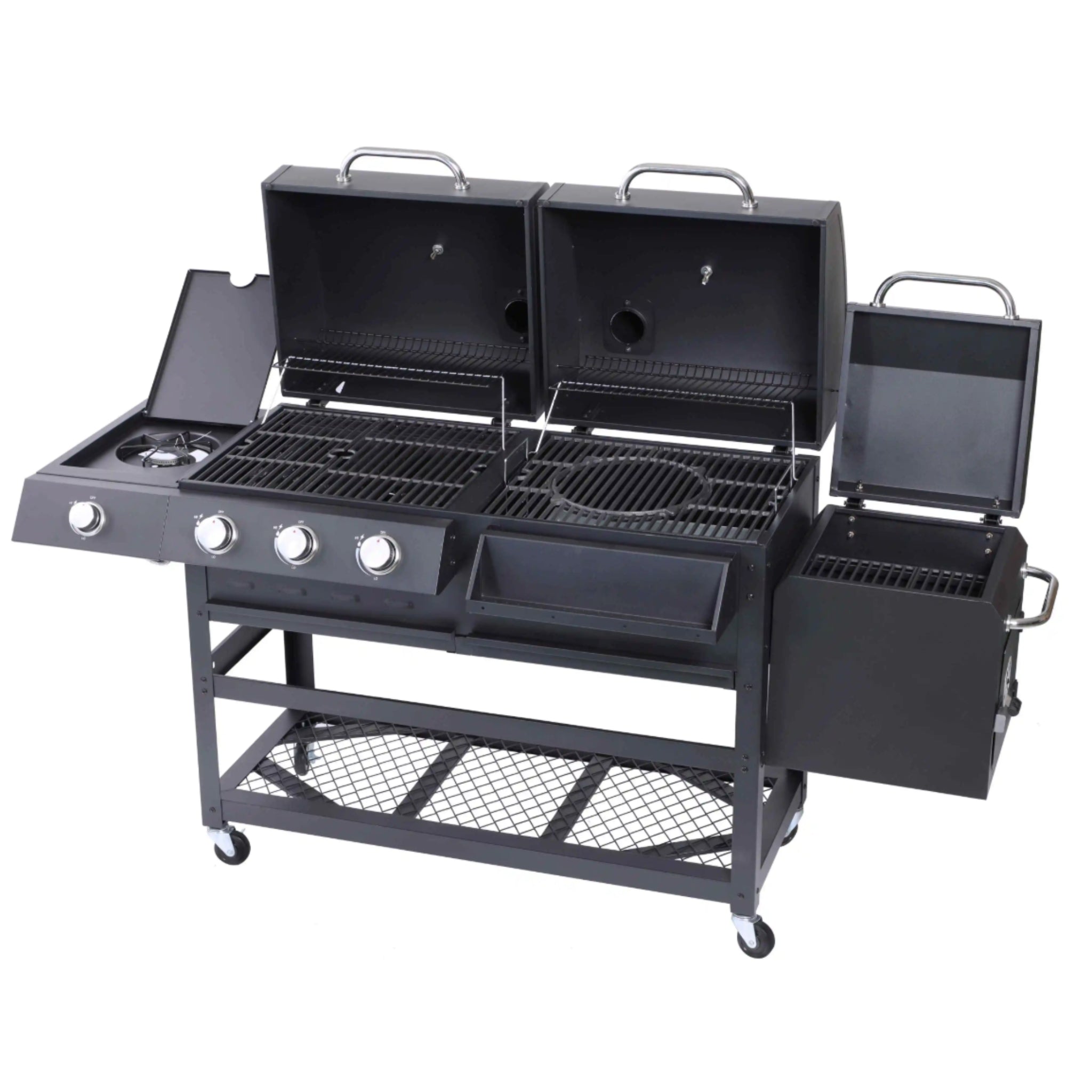 IronHaven Pro Series Combo Grill & Smoker